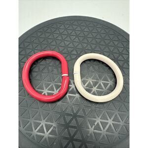 2 Vintage Wrist-Writer Pen Bracelet 1980s No Ink